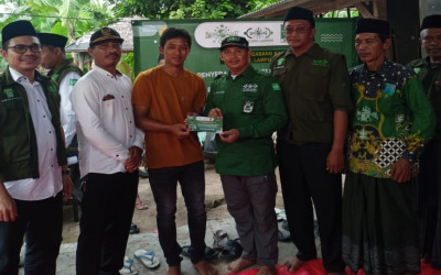 LAZISNU PCNU Kebumen Salurkan Bantuan untuk Korban Angin Puting Beliung di Kecamatan Palas